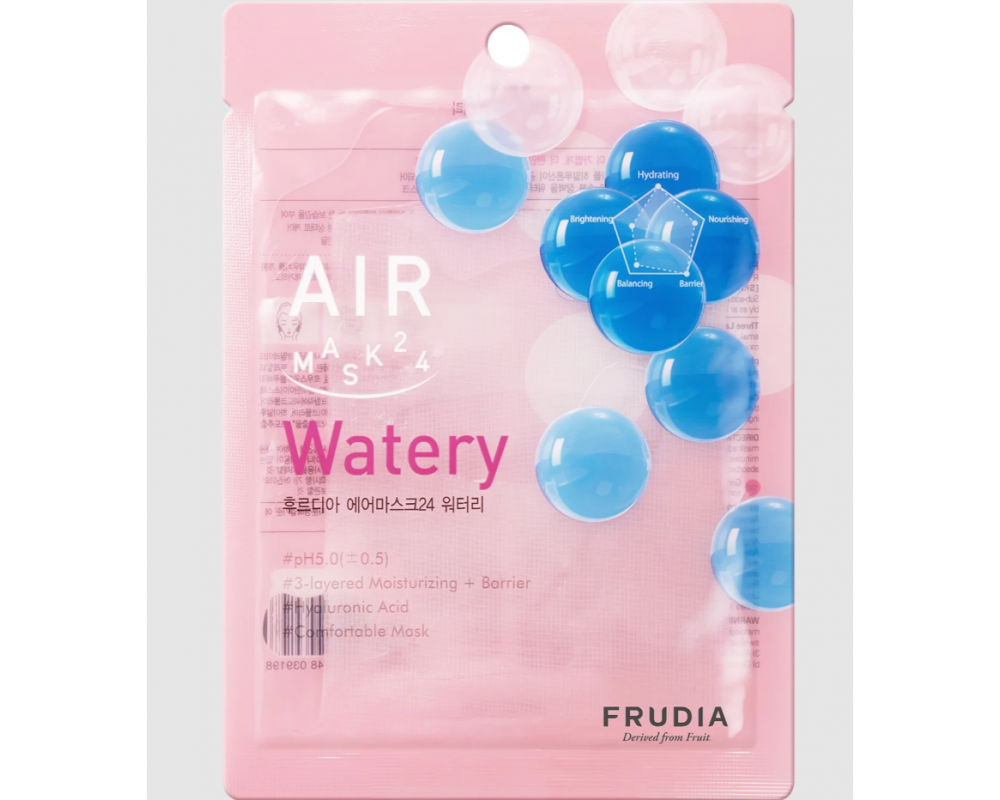 FRUDIA AIR MASK 24 WATERY სახის ნიღაბი