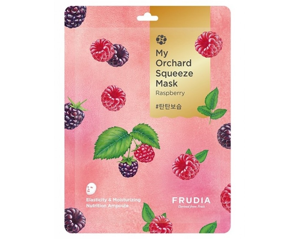 FRUDIA MY ORCHARD SQUEEZE სახის ნიღაბი ჟოლო