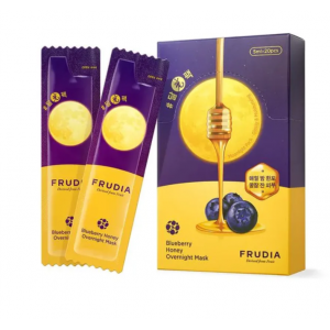 FRUDIA BLUBERRY HONEY OVERNIGHT სახის ნიღაბი