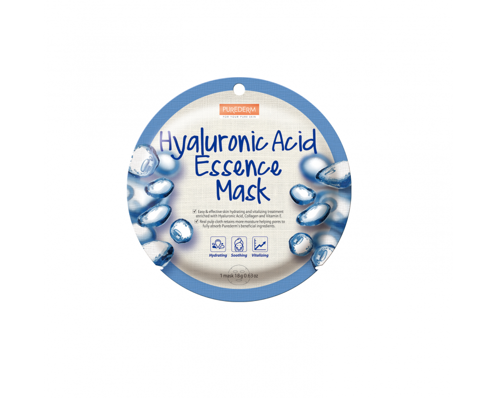 Purederm Circle ჰიალურონის სახის ნიღაბი 18გრ