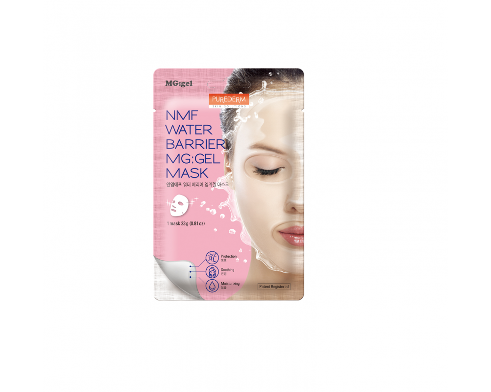 Purederm წყლის ბარიერი სახის ნიღაბი 23გრ