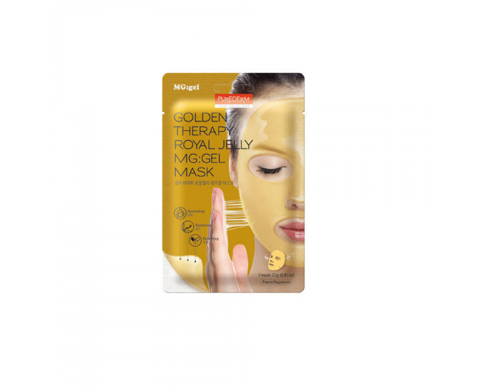 Purederm სახის გელ ნიღაბი ოქოსფერი თერაპია 23გრ