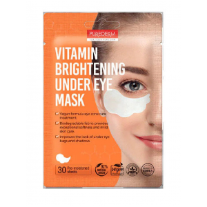 Purederm - თვალის ქვეშ გამაღიავებელი ვიტამინის ნიღაბი - 30x