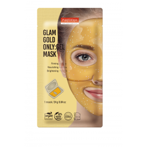 Purederm Gold -  სახის გელ-ნიღაბი 24გრ
