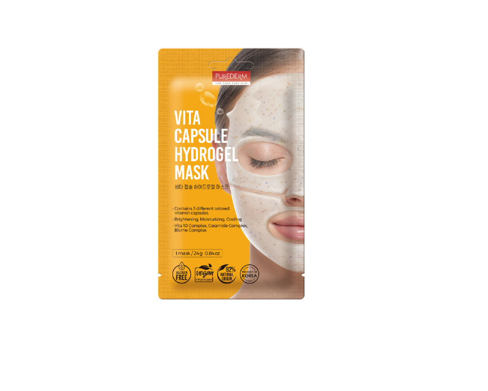 Purederm Vita Capsule სახის ნიღაბი 24გრ