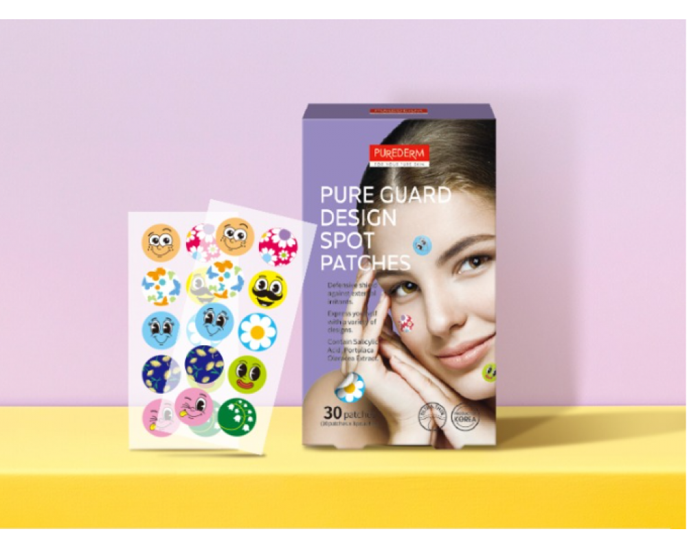 Purederm  აკნეს სტიკერები 30ც
