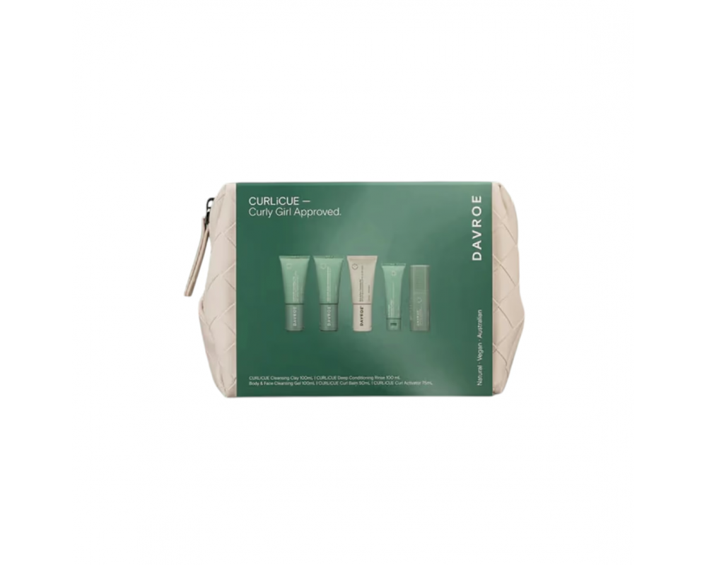 DAVROE TRAVEL PACK ნაკრები ხვეული თმის