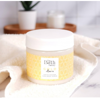 THE BATH FACTORY  GOLD AURA ტანის სკრაბი 300მლ.