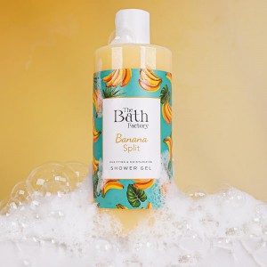 THE BATH FACTORY BANANA დუშგელი 400მლ.