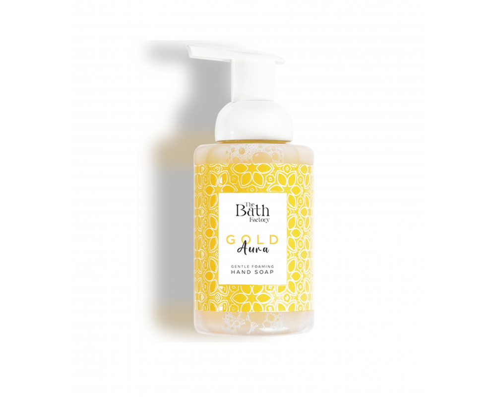 THE BATH FACTORY GOLD AURA  თხევადი საპონი 300მლ