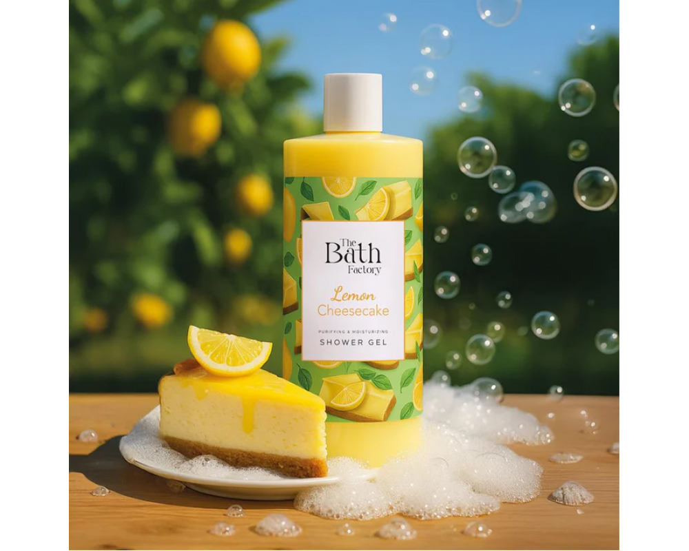 THE BATH FACTORY LEMON .დუშგელი 400მლ.