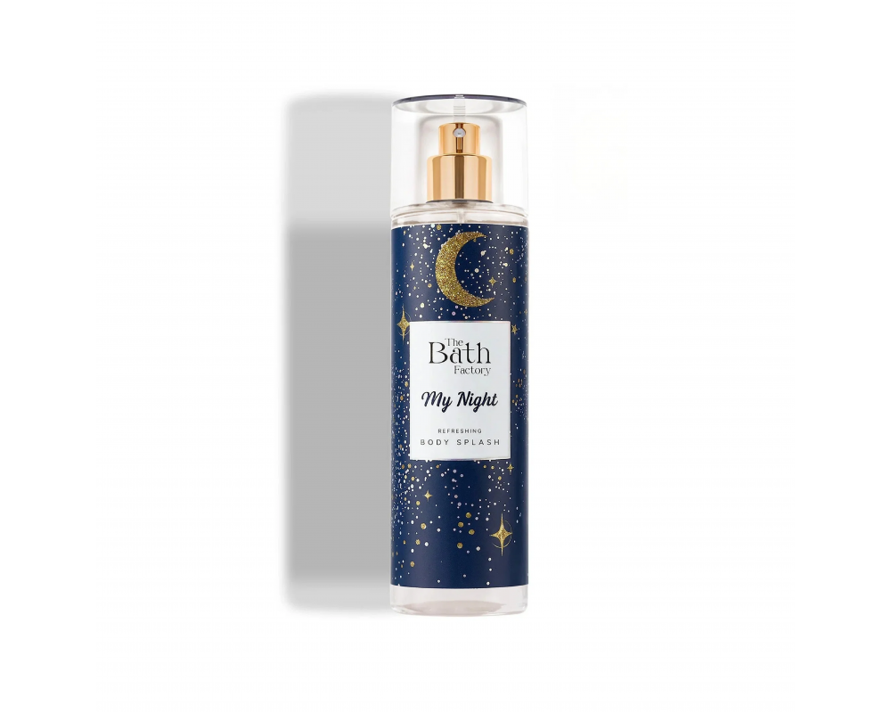 THE BATH FACTORY ტანის სპრეი MY NIGHT 200მლ
