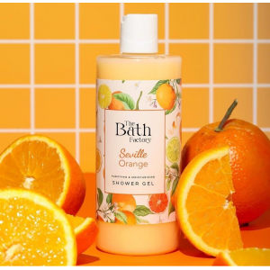 THE BATH FACTORY ORANGE დუშგელი 400მლ.