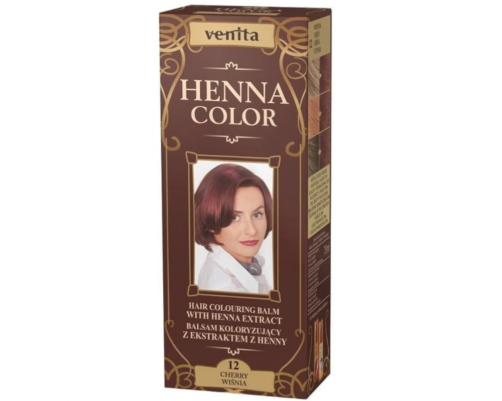 VENITA HENNA COLOR ხნის კრემ საღებავი 12 - 75მლ