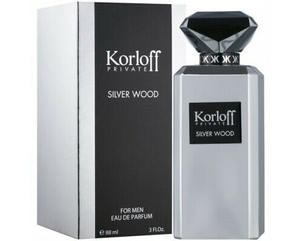 KORLOFF PARIS PRIVATE SILVER WOOD 88 ML EDP