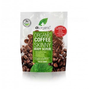 DR.ORGANIC  Coffee Mint Body Scrub Pouch - 200 gr.