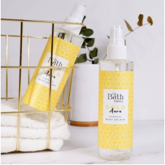 THE BATH FACTORY GOLD AURA  ტანის სპრეი 200მლ