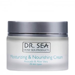 DR. SEA  Moisturizing and Nourishing Cream with Avocado Oil and Aloe Vera Extract - 50 ml