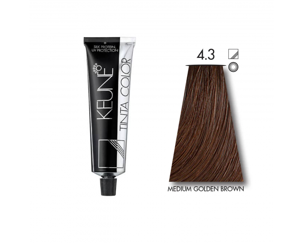 KEUNE TINTA თმის საღებავი 4.3
