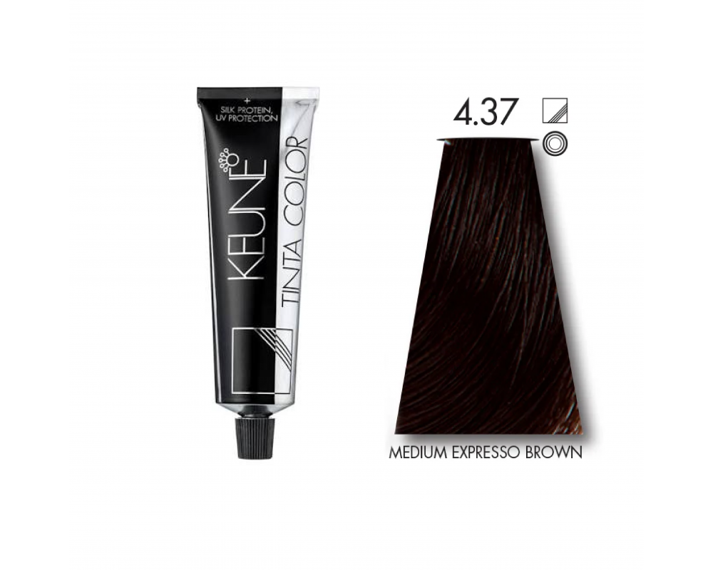 KEUNE TINTA თმის საღებავი 4.37