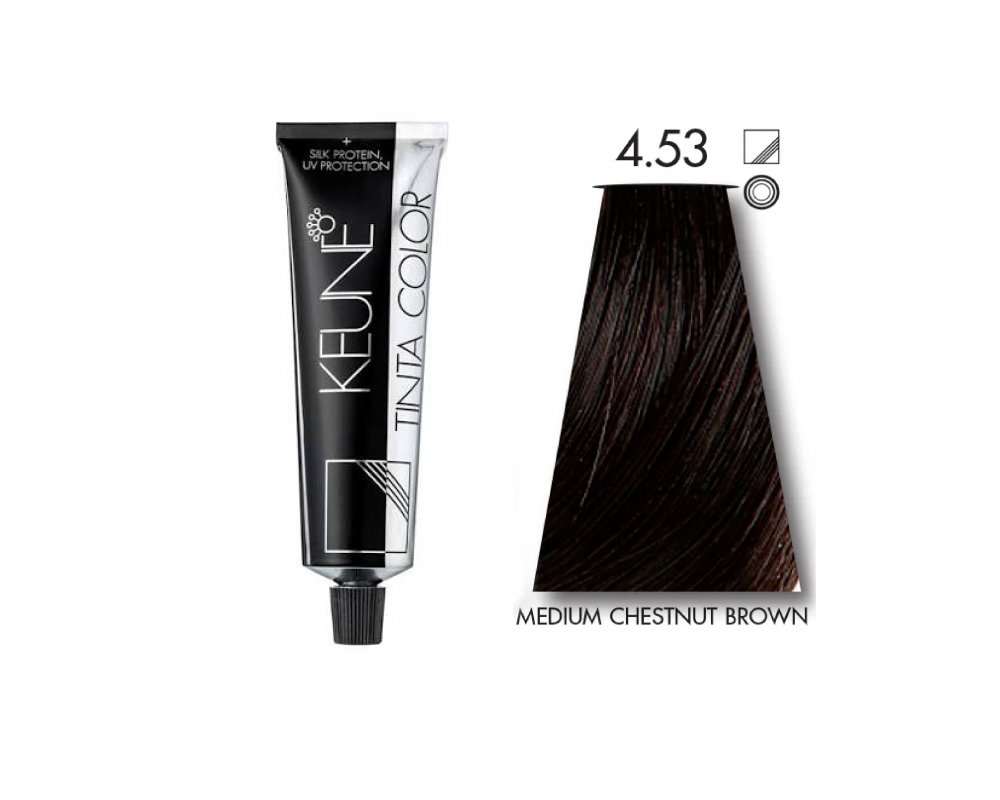 KEUNE TINTA თმის საღებავი 4.53
