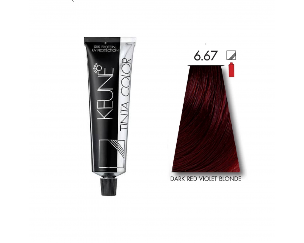 KEUNE TINTA თმის საღებავი 6.67