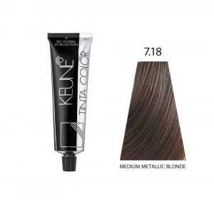 KEUNE TINTA თმის საღებავი 7.18