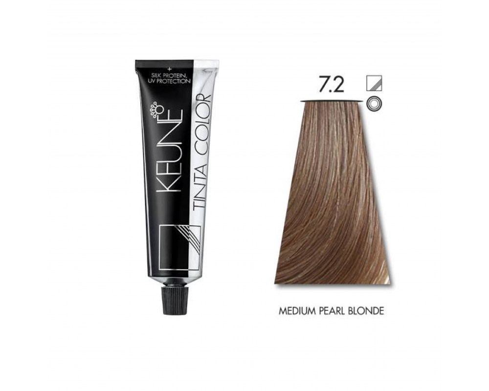 KEUNE TINTA თმის საღებავი 7.2