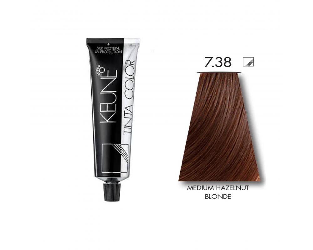 KEUNE TINTA თმის საღებავი 7.38