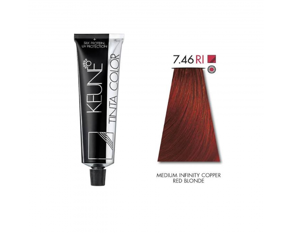 KEUNE TINTA თმის საღებავი 7.46