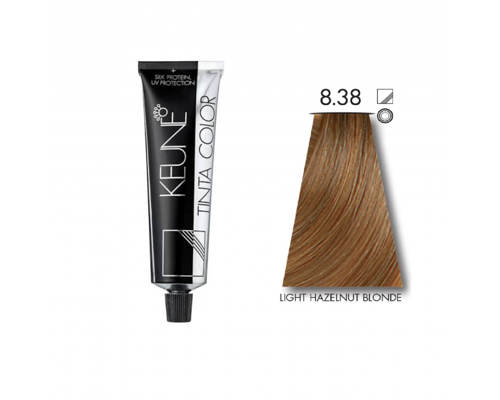 KEUNE TINTA თმის საღებავი 8.38
