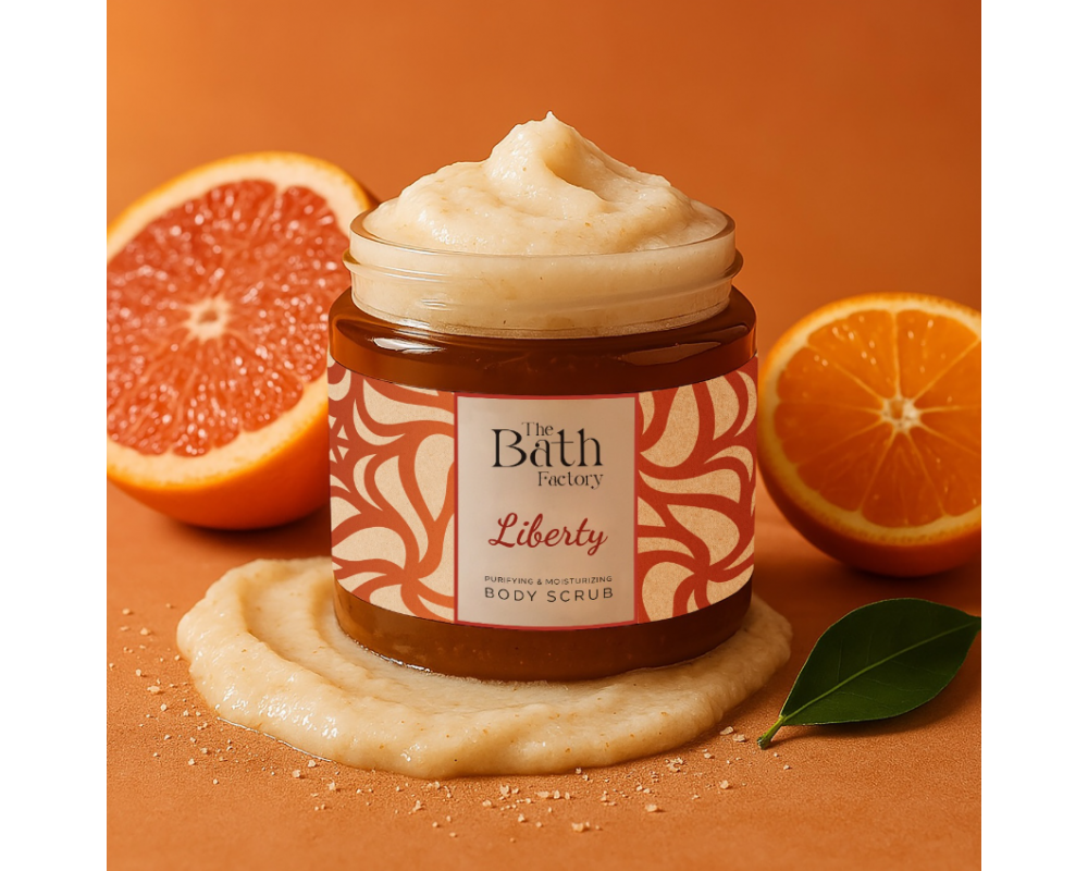 THE BATH FACTORY LIBERTY ტანის სკრაბი 300მლ.