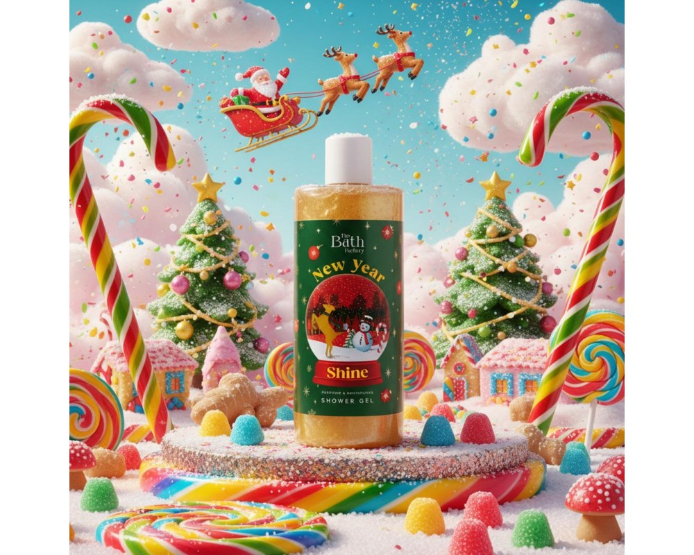 THE BATH FACTORY დუშგელი NEW YEAR SHİNE 400მლ