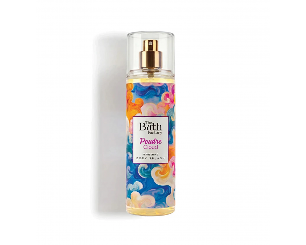 THE BATH FACTORY ტანის სპრეი POUDRE CLOUD 200მლ
