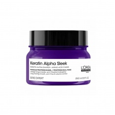 LOREAL SERIE EXPERT KERATIN ALPHA SLEEK ნიღაბი დაუმორჩილებელი თმის 250მლ