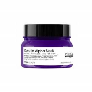 LOREAL SERIE EXPERT KERATIN ALPHA SLEEK ნიღაბი დაუმორჩილებელი თმის 250მლ