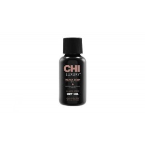 CHI LUXURY შავი კვლიავის მშრალი ზეთი 15მლ