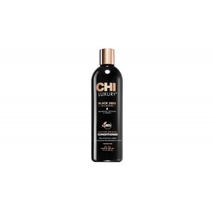 CHI LUXURYდამატენიანებელი კონდიციონერი შავი კვლიავის ზეთით 355მლ