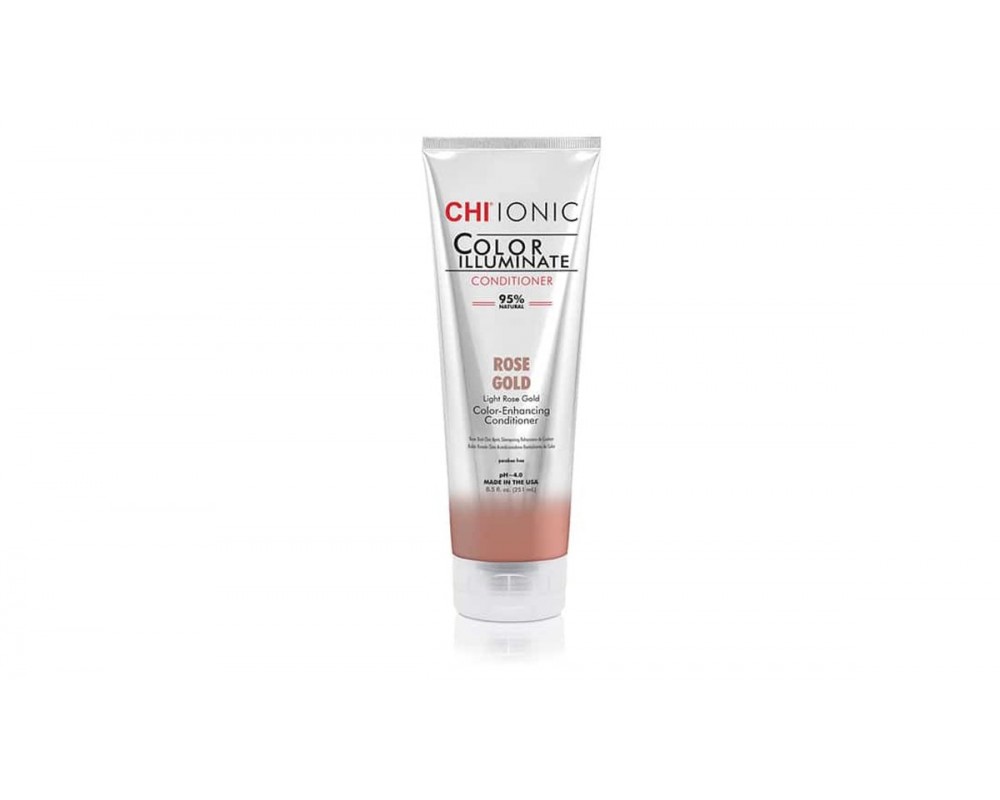 CHI IONOC Color Illuminate ტონირებადი კონდიციონერი ვარდისფერი ოქრო 251მლ