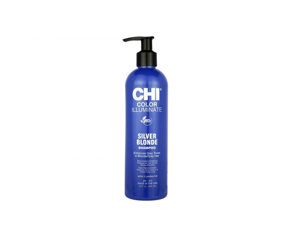 CHI IONOC Color Illuminate თმის ტონირების შამპუნი ვერცხლისფერი ქერა 739მლ