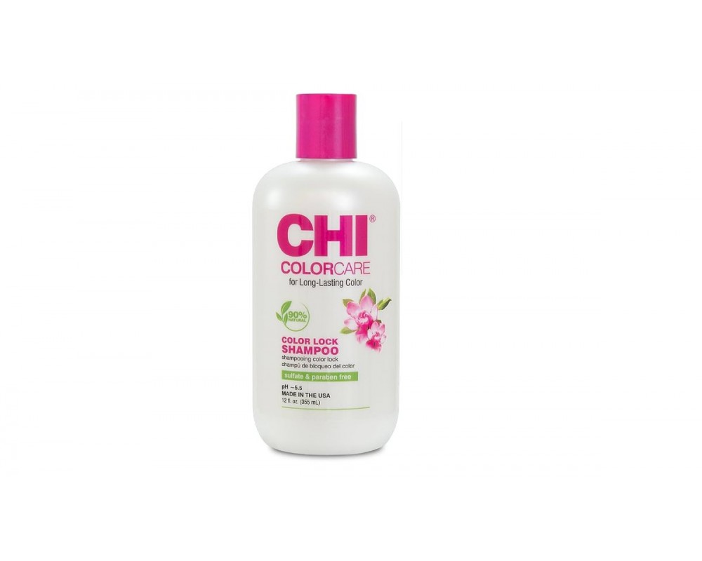 CHI COLORCARE - შეღებილი თმის შამპუნი 355მლ