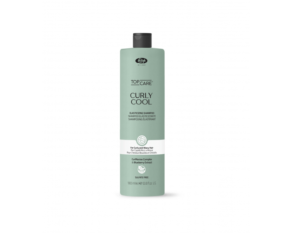 LISAP CURLY COOL ხვეული თმის შამპუნი 1000 მლ