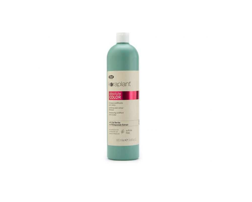 LISAP KERAPLANT ABSOLUTE COLOR თმის შამპუნი შეღებვის შემდეგ 1000მლ