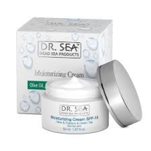 DR. SEA  Moisturizing day Cream with Olive Oil, Papaya and Green Tea Extracts SPF 15 - 50 ml