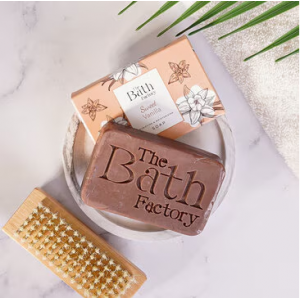 THE BATH FACTORY VANILLA. საპონი 80გრ.