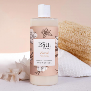 THE BATH FACTORY VANILLA დუშგელი 400მლ.