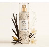 THE BATH FACTORY VANILLA ტანის სპრეი 200მლ