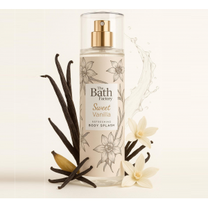 THE BATH FACTORY VANILLA ტანის სპრეი 200მლ