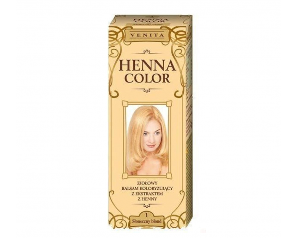VENITA HENNA COLOR ხნის კრემ საღებავი 1 - 75მლ
