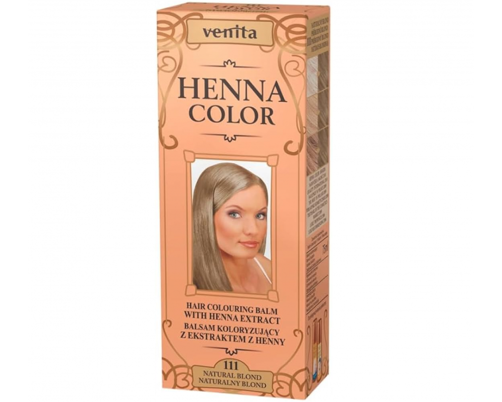 VENITA HENNA COLOR ხნის კრემ საღებავი 111 - 50მლ